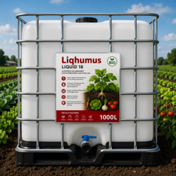 Liqhumus Liquid 18 Huminsäure - 1'000 l IBC Bodenverbesserer aus Leonardit