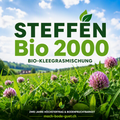 STEFFEN Bio 2000 Bio-Kleegrasmischung - 10kg