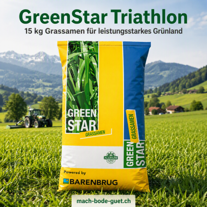 GreenStar Triathlon – Proteinreiche Zwischenfutterbau-Mischung