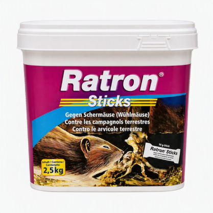 Ratron® Sticks 2,5 kg | Wühlmäuse wirksam bekämpfen
