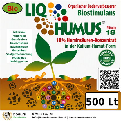 Liqhumus Liquid 18 500 l IBC