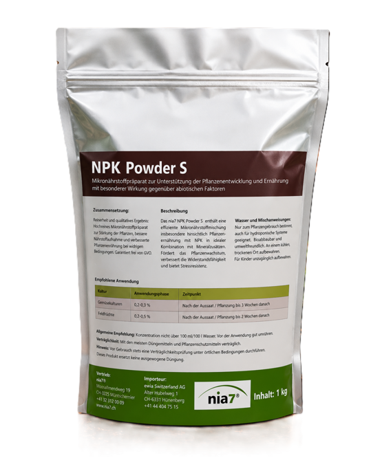 NPK Powder S – Trichoderma & Mykorrhiza